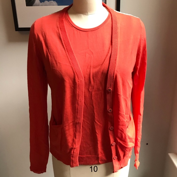 ANN TAYLOR - LACEY KNITTED TWINSET CARDIGAN COMBO (2 ITEMS) - Picture 3 of 6